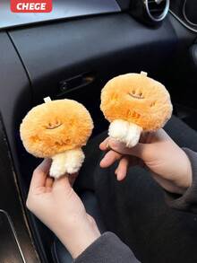 1pc Cute Potato-Shaped Car Seat Back Hook, Multifunctional Car Rear Seat Hanger For Convenient Storage