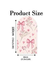 1pc/65pcs 2D Flat Pink Bow Decor Party Arch Backdrop Cover, Party Arch Zipper Closure Arch Support Cover, Decorative Elastic Fabric - Ideal For Holidays, Outdoor Lawn Parties And Events. Party Arch Decor, Event Backdrop Decor, Party Decor, Party Arch, Holiday Decor (Arch Stand Not Included) - Multicolor 01 - View 17