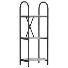 Étagère vidaXL Gris Sonoma 40 x 30 x 109 cm Matériau à base de bois - Gris - Voir 3