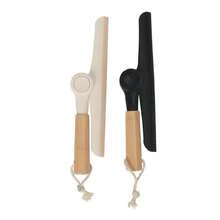 Luxury Bamboo Handle Sink Squeegee - Multipurpose Sink Squeegee (GRAY AND WHITE) - ngẫu nhiên - Xem 4