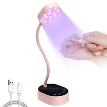 Đèn sấy móng tay UV LED sạc lại được DianaBeauty với cổng USB, 3 chế độ hẹn giờ, đèn UV chuyên nghiệp kèm màn hình cảm ứng LCD - Nhiều màu - Xem 11