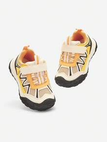 Balabala Zapatillas de estabilidad para niños 2026 Zapatos para caminar al aire libre con malla transpirable - tono amarillo - Ver 4