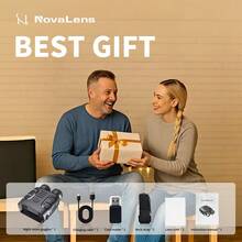 2.5K Binocular Night-Visions Device 10X Binocular Day Night Use Photo Video Taking Digital Zoom For Hunting Boating, Battery Powered (Included 2000mAh);Thansgiving Christmas Gift - R18 Yellow - View 9