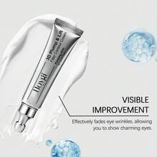 Hoygi Hydrating Eye Cream - Gentle Massage Anti-Wrinkle Improve Eyes Around Skin Elasticity Reduce Dark Circles & Puffiness Deep Nourishment Anti-Aging Enhance Luster (20g) - 銀色 - 查看 8