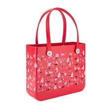 CSjihua XL/L/M EVA Waterproof All-Season Extra Large Size Large Capacity Breathable Dopamine Candy Color EVA Women's Tote Bag Beach Bag, Extra Large Size EVA Tote Bag, EVA Beach Bag, EVA Tote Bag, EVA Shoulder Bag, EVA Basket Bag, EVA Beach Bag - Lightweight And Durable Solid Color Open Design, Large Waterproof Washable Sturdy Open Tote Bag, Suitable For The Beach, Outdoor Swimming Pool, Gym, Shopping Mall, Picnic And Camping - Stylish Holiday Accessory, Beach Bag, Holiday, Leisure Outing, Holiday Gift. - 彩色 - 查看 37