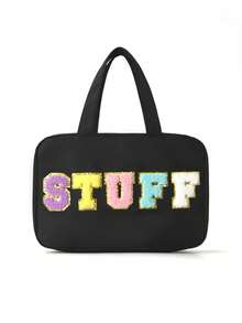 Multifunctional Four-Fold Toiletry Bag With A Hook, Portable Travel Makeup Organizer Bag, Suitable For Cosmetics, Medicines, Shampoos, Bathroom Supplies, Ideal For Business Trips, Vacations, And Everyday Use. Wash Bag For Travel For Bathroom Large Capacity Makeup Bag For Men For Women - Multicolor - View 22