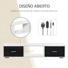 HOMCOM Television Stands & Entertainment Centers - White - View 5