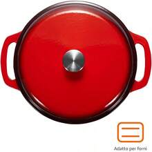 Camping Pots, Pans & Griddles - Red - View 4