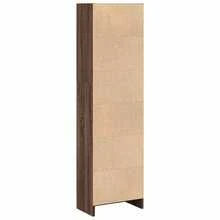 Bibliothèque vidaXL aspect chêne brun 40 x 24 x 143 cm, matériau à base de bois - Tabac - Voir 6