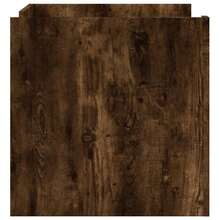 vidaXL Couchtisch Räuchereiche 80x50x50 cm Holzwerkstoff - Braun - Übersicht 6