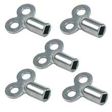 2pcs Radiator Air Vent Key Valve, Universal Heating Radiator Accessories, Bleed Valve Plate - Multicolor - View 3