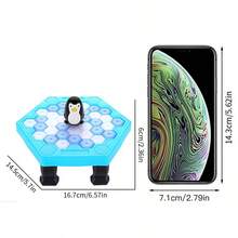 Children's Tabletop Games - Icebreaker Penguin Toy - Promotes Parent-Child Interaction And Helps Relieve Stress During Gatherings. An Educational Tabletop Game Where Players Rescue The Penguins On The Ice Platform. - Multicolor - View 11