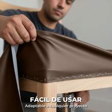 VINILMAX Fabric - Chocolate Brown - View 8