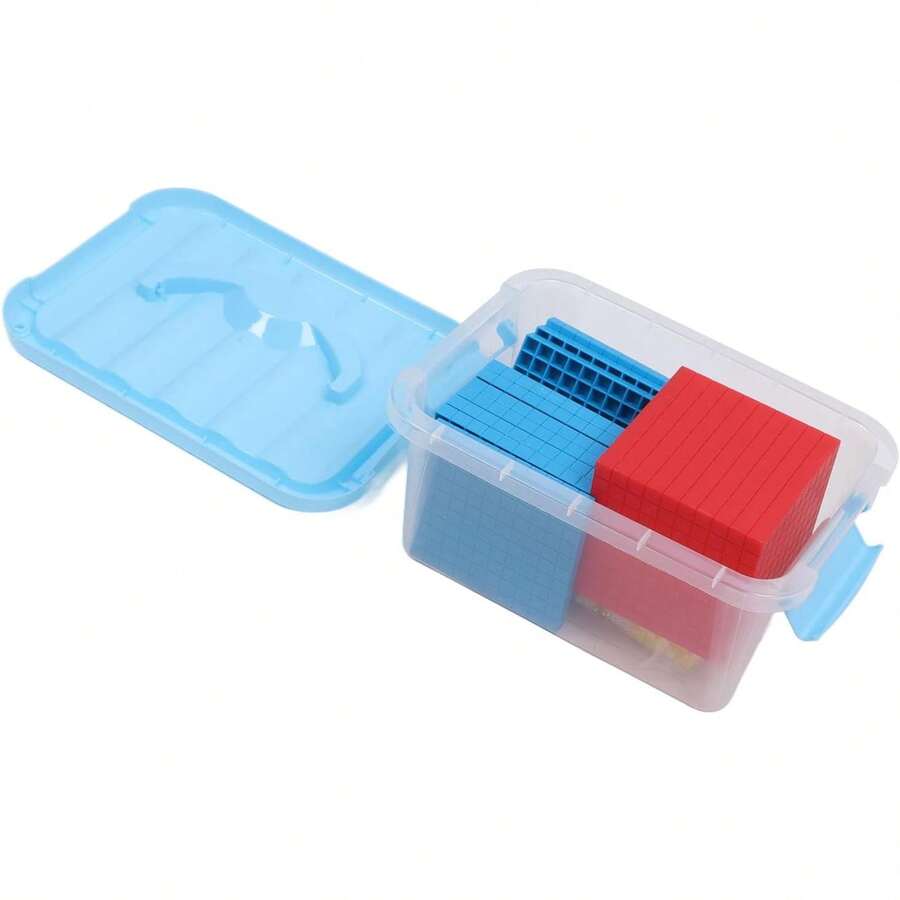 Bloques de Base Diez, Juego de Aula de Bloques de Base Diez Mayor Interés Conocimiento de Aprendizaje Interactivo para Matemáticas - 1 - Ver 1