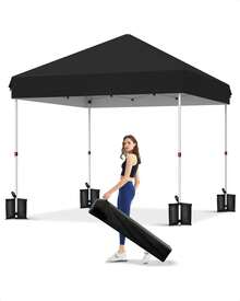 Huisuilinss Event Shelters - Black - View 1