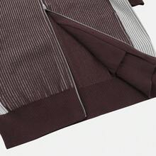 Puma Men's T7 Contrast Color Splice Front Zipper Knit Cardigan 63743413