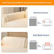 1 tấm bọc ghế sofa dày dặn, màu trơn, viền nhung trắng, thân thiện với thú cưng, có thể giặt máy, phù hợp với sofa 1-4 chỗ ngồi - Tấm lót sofa trang trí phòng khách, phòng ngủ, văn phòng và nhà cửa - Nhiều màu - Xem 36