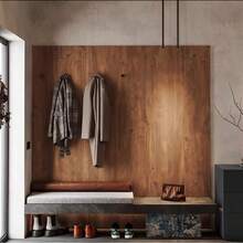 1 rolă de tapet gros autoadeziv cu aspect de lemn, ușor de renovat, birou, vinil autoadeziv pentru blat, autocolant detașabil pentru decorul casei