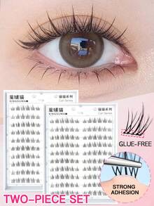 240/120 Cluster Glue-Free Makeup Remover Eyelash Cluster, C 0.07 Natural Makeup Effect, DIY Eyelash Extension, False Eyelashes, Natural Cluster, Cosplay Eyelashes, 10 Rows Wearing, Glue-Free Eyelashes, Natural Lengthening False Eyelash Cluster, Women's Eye Party Nightclub Makeup Beginner Tool, Cat Eye Eyelashes, Self-Adhesive Eyelash Fan, Skin-Friendly Ultra-Light, Halloween Eyelash Makeup, Christmas Eyelashes, Eyelash Cluster, Eyelash Cluster, Individual Eyelashes, Eyelashes, False Eyelashes