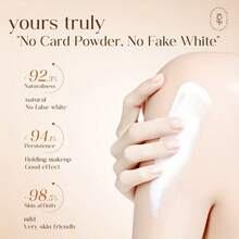 120g Niacinamide Whitening Body Cream, Moisturizing Full Body Lotion - Waterproof, Sweatproof, Non-Sticky Concealer, Contains Niacinamide And Glycerin, Suitable For All Skin Tones Light Beige, Gift For Mom And Bestie - trắng - Xem 5