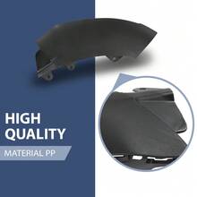 FRONT BUMPER LEFT LOWER TRIM A2538857900 FIT FOR 2016-19 GLC X253 - 黑色 - 查看 4