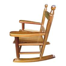 Red Rocking Chair For Children - Indoor Or Outdoor - Suitable For Children - Durable RR GPXF - Oak + Solid Wood - View 6