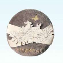 Amortals 1个棕色L号植绒粉扑，化妆海绵，适用于定妆粉、腮红，适合初学者、化妆师、送礼、约会、婚礼、圣诞节、冬季、万圣节、感恩节、毕业典礼、生日、节日、Y2K、品牌、化妆品、美容、派对、海滩、旅行、露营、学校、庆祝活动、装饰、礼物、玫瑰女孩角色扮演、高端彩妆、氛围、赠品、旅行、平价好物、旅行必备品 - 咖啡棕 - 查看 10