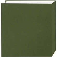Pioneer 100 Pocket Fabric Frame Cover Photo Album, Herbal Green(default) - Multicolor - Ver 2
