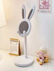 Suporte de mesa ajustável em formato de coelho (1 unidade), ideal para escola, casa e para tirar selfies. - Multicolorido - Ver 11