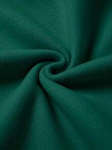 Women's Top, Christmas And New Year's Gift. Red Festive Knit Sweater For Women, Round Neck Design, Loose Fit, 2025-2026 Christmas Theme Pattern, Thickened For Warmth, Suitable For Autumn And Winter. Soft And Warm Fabric Creates A Cozy Winter Look. A Perfect New Year's Gift For Her. Long-Sleeved Pullover Sweatshirt Makes Cold Weather More Comfortable. Casual Style, Suitable For Everyday Gatherings, Combining Fashion And Practicality. - Dark Green - View 2