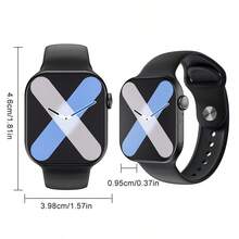 PANDA WATCH 11X 智能手表，支持蓝牙通话、信息提醒、NFC 近场通信、运动指导，3ATM 防水，2.08 英寸高清大屏 AI 手表，兼容 iOS/Android 系统 - 白色 - 查看 12