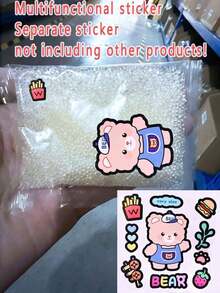 5000pcs Water Gel Jelly Beads Crystal Gel Beads, Charms Water Gel Bead For Vase Filler, Wedding Centerpiece, Christmas Decorations, Festive Floral Pearls Decoration,Craft Supplies,Ideal As Vase Filler For Floating Candles, Wedding Centerpieces, Plant & Home Decor, As  Elegant Thanksgiving & Christmas Decorations,For Vase,Filler Beads, Water Beads For Soilless Planting,Wedding Centerpiece, Floral Arrangement - 混色5000個(1袋) - 查看 9