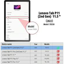 2x Screen Protector For TB351/ P11 2nd Gen 11.5" Tempered Glass Screen Protector, 35879018 - Dusty Blue - View 2