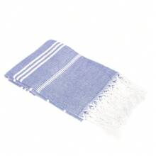 COTZRTOV 1/2/4条装土耳其条纹沙滩巾，特大尺寸（90*180厘米），100%涤纶，轻便（300克/条），防沙，速干，适用于健身房、游泳池、海滩、旅行等场合。海滩必备。 - 彩色 - 查看 32