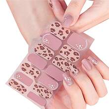 ASDCalcomanías uñas esmalte pegatina 8 Hs envoltura completa 3D calcomanías autoadhesivas para uñas esmalte de uñas nail esmalte de uñas alcomanías autoadhesivas para uñas DIY Art Nail Deco - como en la foto - Ver 3