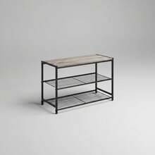 Ecommerc3 MOBLEKIT | Scaffali in metallo e legno con diversi livelli, aperti o con ante, librerie e mobili contenitori in stile industriale per cucina, soggiorno o camera da letto - Spedizione GRATUITA ✅ Consegna in 24/48 ore in Spagna (Penisola) - 3 livelli 60*30*43 cm - Visualizzare 8