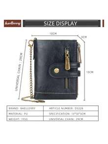 YUQING Small Wallets - Coffee - View 7