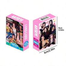 96张K-Pop KATSEYE偶像照片卡收藏套装，人气组合应援卡，经典K-POP收藏卡，节日礼物，全新收藏卡，卡片展示套装，流行音乐周边，盒装装饰卡，人气男团应援卡，K-POP迷你收藏卡，全新收藏卡，卡片展示套装，以及流行音乐周边 - 彩色 - 查看 5