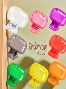 2/4pcs Toothbrush Head Protector Covers, Essential For Health, Easy Open And Close Design, Suitable For Home, Travel, Bathroom, Office, Keeps Toothbrush Clean And Hygienic, Portable Plastic Material - Multicolor - View 13