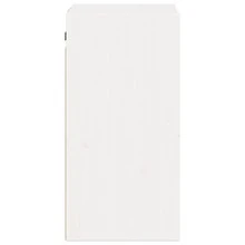 Mobiletto a muro vidaXL bianco 30x30x60 cm in legno massello di pino - Bianco - Visualizzare 6