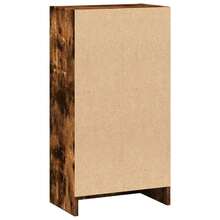 vidaXL Bücherregal Räuchereiche 40x24x76 cm Holzwerkstoff - Braun - Übersicht 7