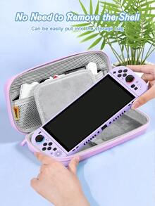 Ayotu Bộ vỏ và phụ kiện máy chơi game Switch 2 Series Model 2 mới năm 2025, họa tiết vũ trụ, phù hợp với màn hình 7.9 inch. Bộ sản phẩm bao gồm vỏ bảo vệ, túi đựng, đế máy, nắp chống bụi cho máy chơi game, hộp đựng thẻ game, vỏ bọc tay cầm Joy-Con và các phụ kiện tùy chọn khác. Đây là lựa chọn tốt nhất cho trường học, sinh nhật và những người đam mê game. - Nhiều màu - Xem 11
