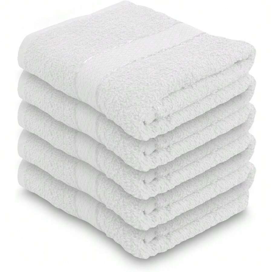 Hand Towels - White - View 1