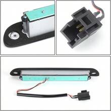 ASDDNA MOTORING 3BL-FES01-LED-BK Luz de freno LED de tercera cola de carcasa negra [compatible con 01-07 Escape/ 05-07 Mariner] - Ahumado - Ver 5