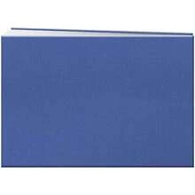 Pioneer 5 Inch by 7 Inch Postbound Fabric Frame Front Memory Book, Sky Blue(5" x 7" (13 cm x 18 cm) Azul Cielo) - Multicolor - Ver 2