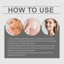 Hoygi Hydrating Eye Cream - Gentle Massage Anti-Wrinkle Improve Eyes Around Skin Elasticity Reduce Dark Circles & Puffiness Deep Nourishment Anti-Aging Enhance Luster (20g) - 銀色 - 查看 10
