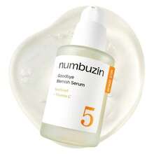 Numbuzin No5 Serum | Goodbye Blemish Serum | For Acne Scars With Vitamin C, Niacinamide, Antioxidant | Lightweight Gel, Korean Skincare For Face | 169 Fl Oz - White - View 1