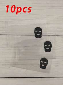 10/20/30个装PVC磨砂卡套，透明身份证和驾驶证保护套，硬质竖款塑料保护袋，防磁，适用于办公室、学校、信用卡、工作卡和钥匙卡 - 彩色 - 查看 12