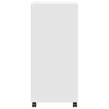Carrello portautensili vidaXL, bianco, 55x40x91 cm, materiale a base di legno - Bianco - Visualizzare 5