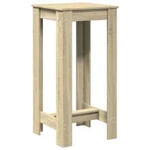 Tavolo da bar vidaXL Sonoma Oak 51x50x103,5 cm Materiale a base di legno - Castano - Visualizzare 6